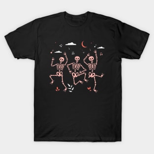 Awesome Dancing Skeleton Ideas T-Shirt